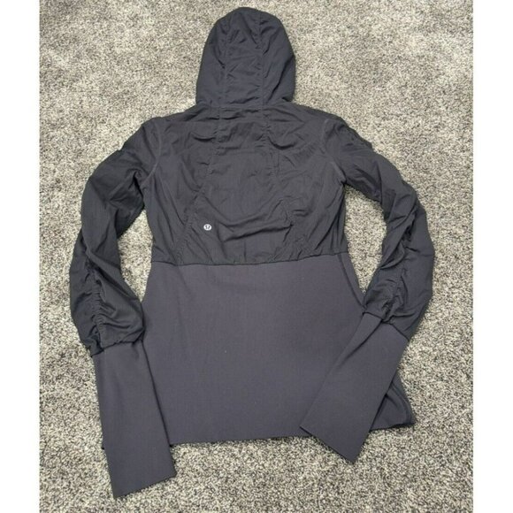 Lululemon Dance Studio Jacket Coal Size 8 EUC - Picture 2 of 5